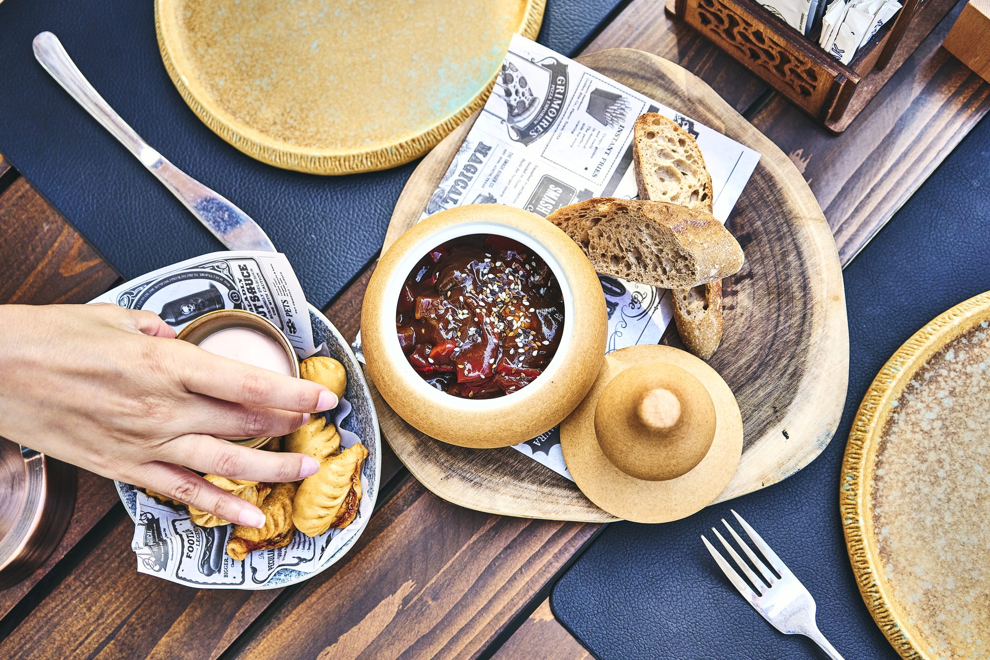 Morning at La Mamounia — Moroccan breakfast