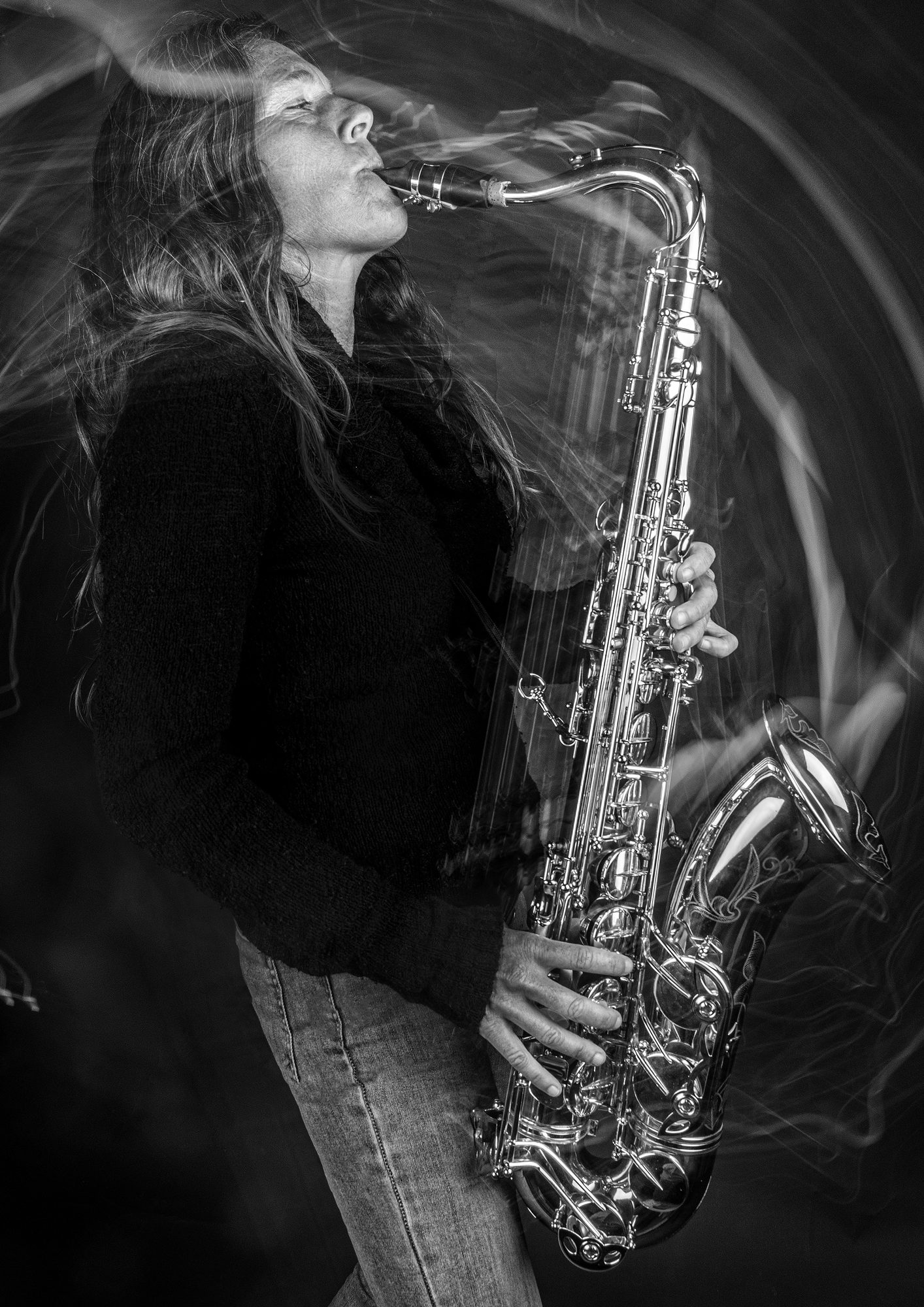 Sax and smoke