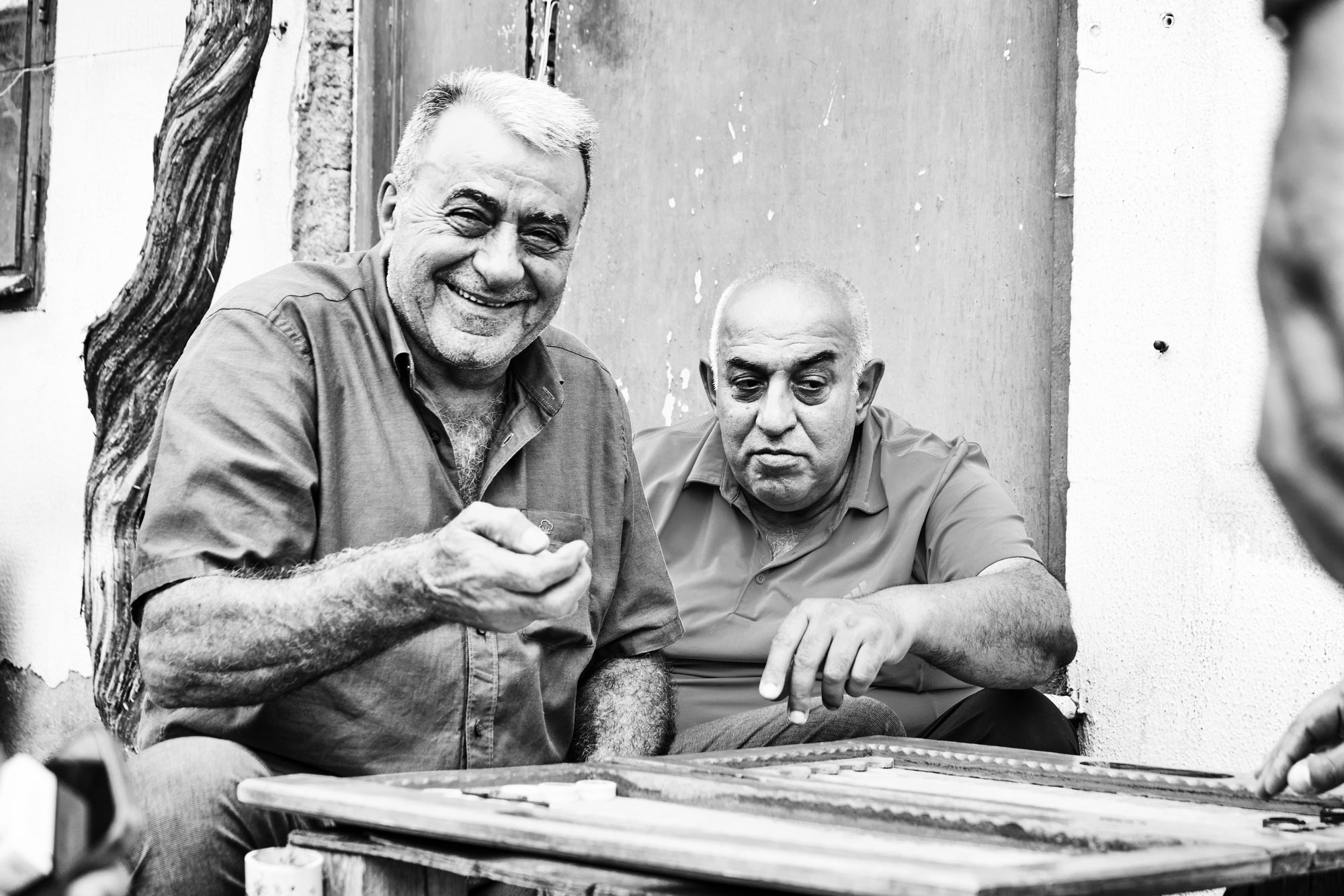 The Backgammon Players — old city café